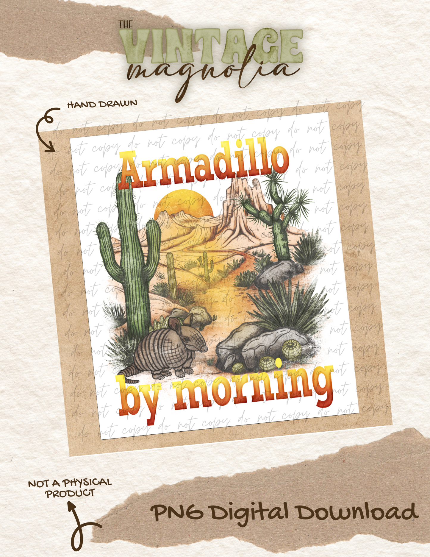 Armadillo by morning